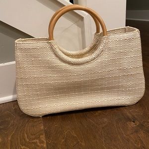 bamboo handle bag